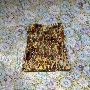 - “april” floral fairy tube top - y2k / 2000s -
